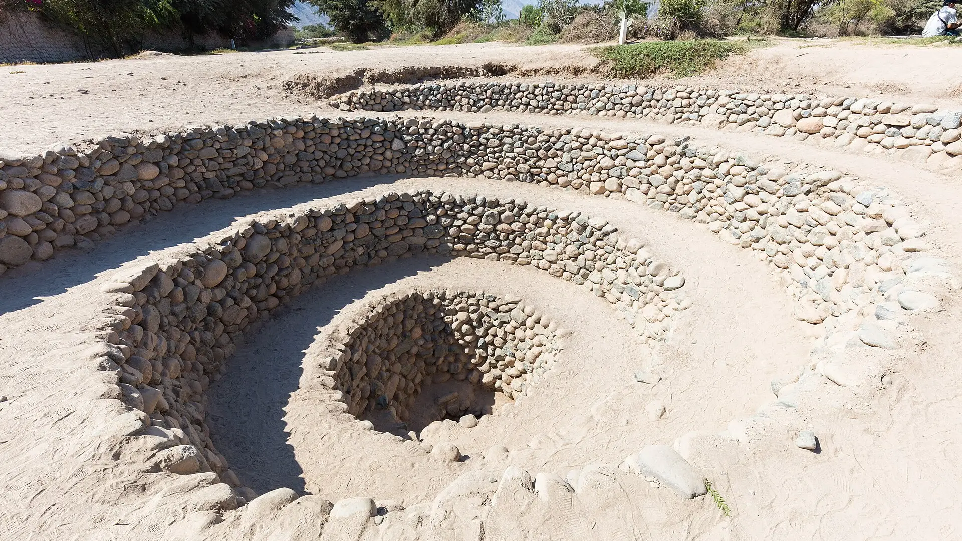 Los acueductos en espiral de Cantalloc, en Nazca